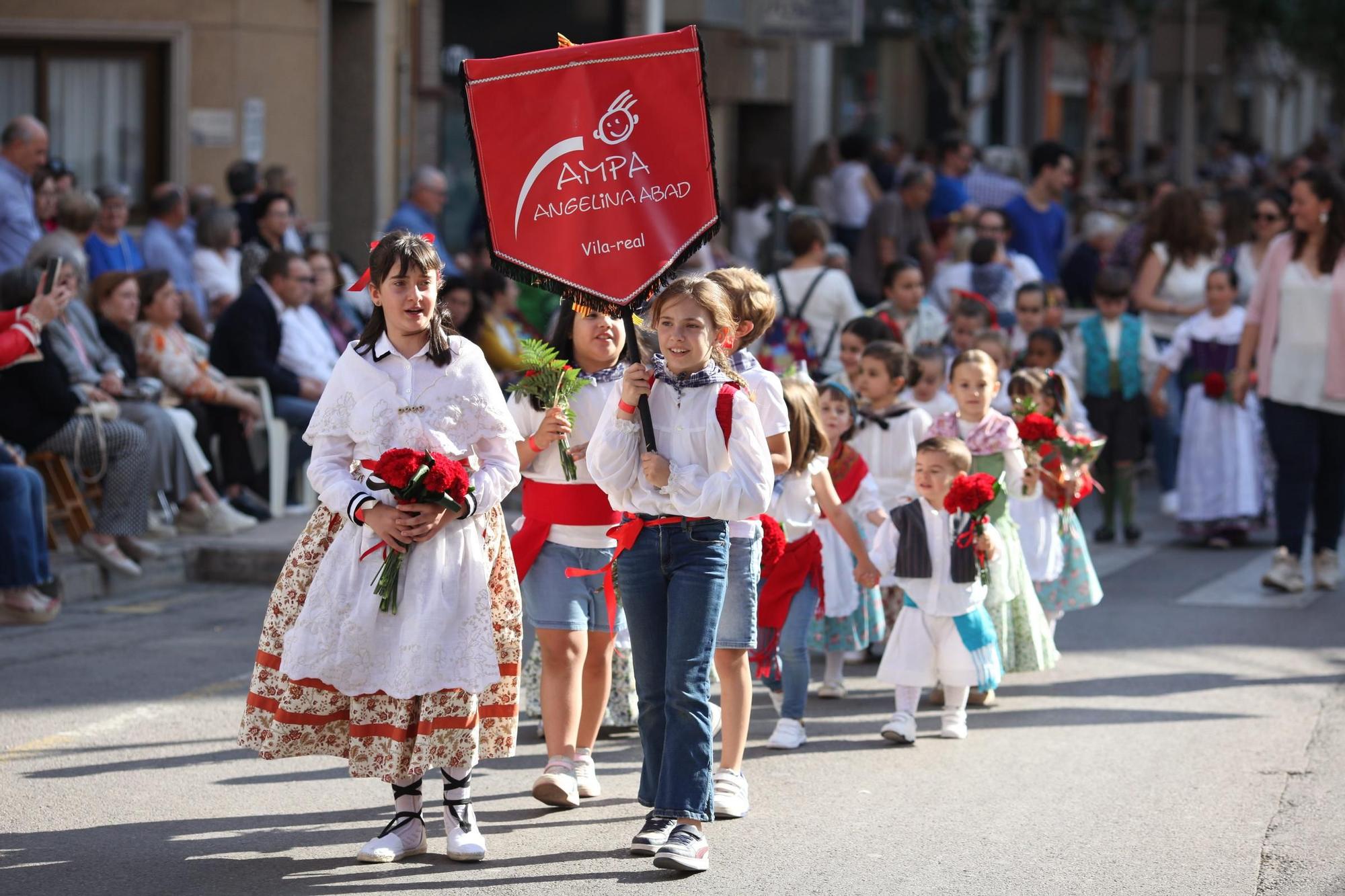 Galeria de fotos de l'ofrena de flors a Sant Pasqual en Vila-real