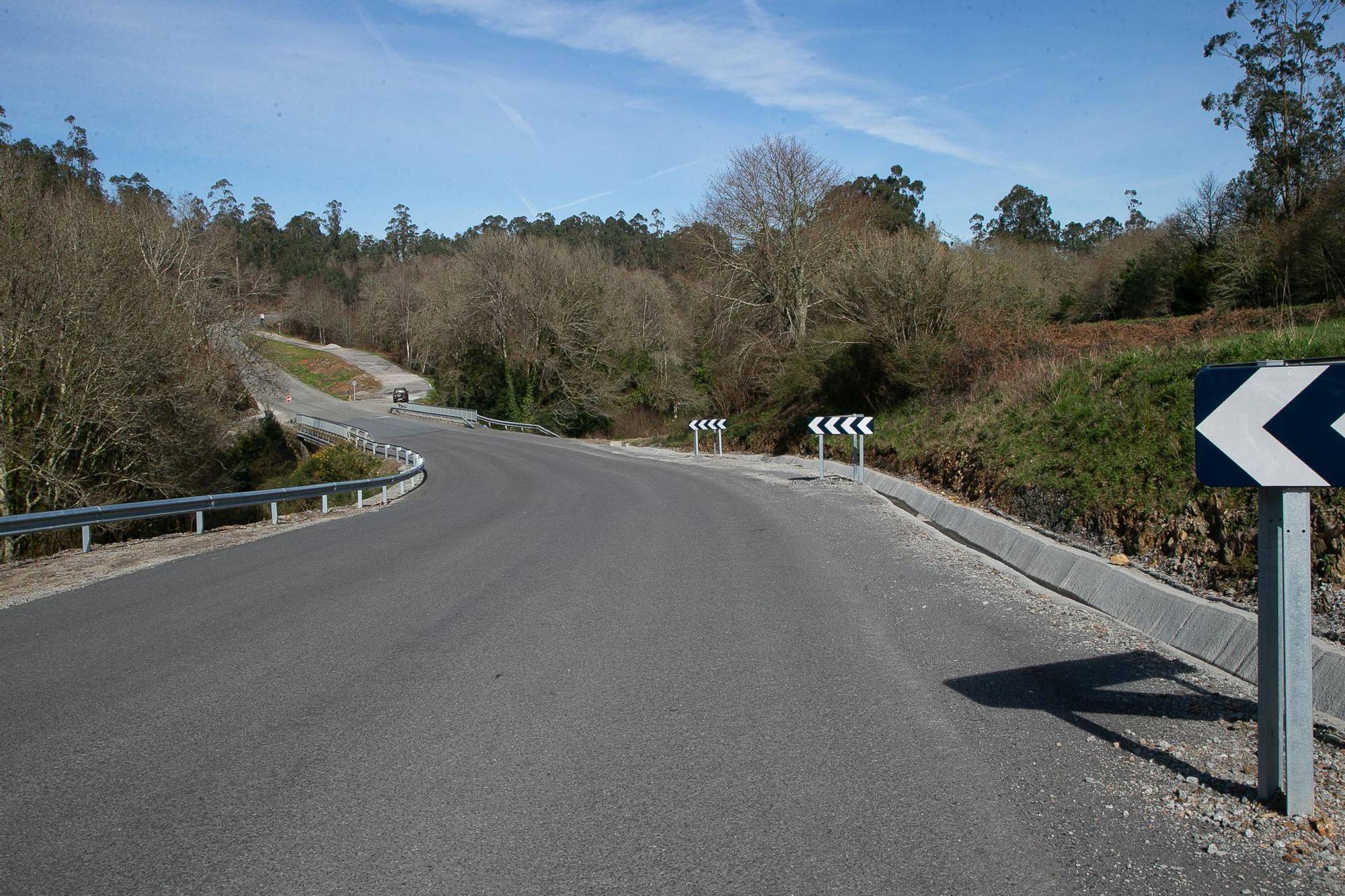 As obras completarán a renovación da estrada DP-7804.