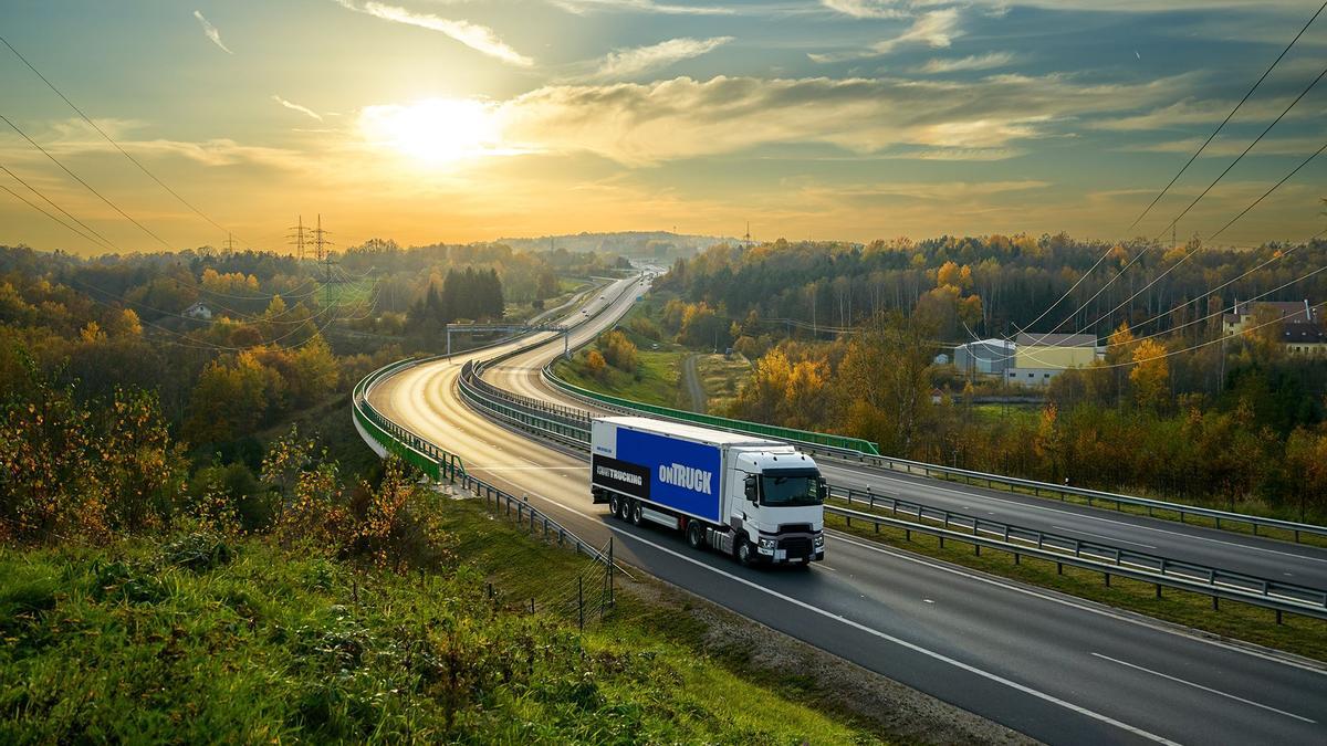 Camión con el logo de Ontruck