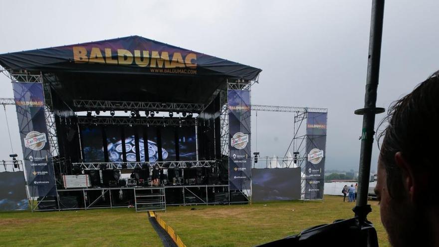 Los conciertos de Baldumac siguen adelante pese a la lluvia