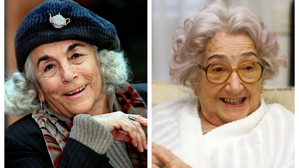 Carmen Martín Gaite y Rosa Chacel.