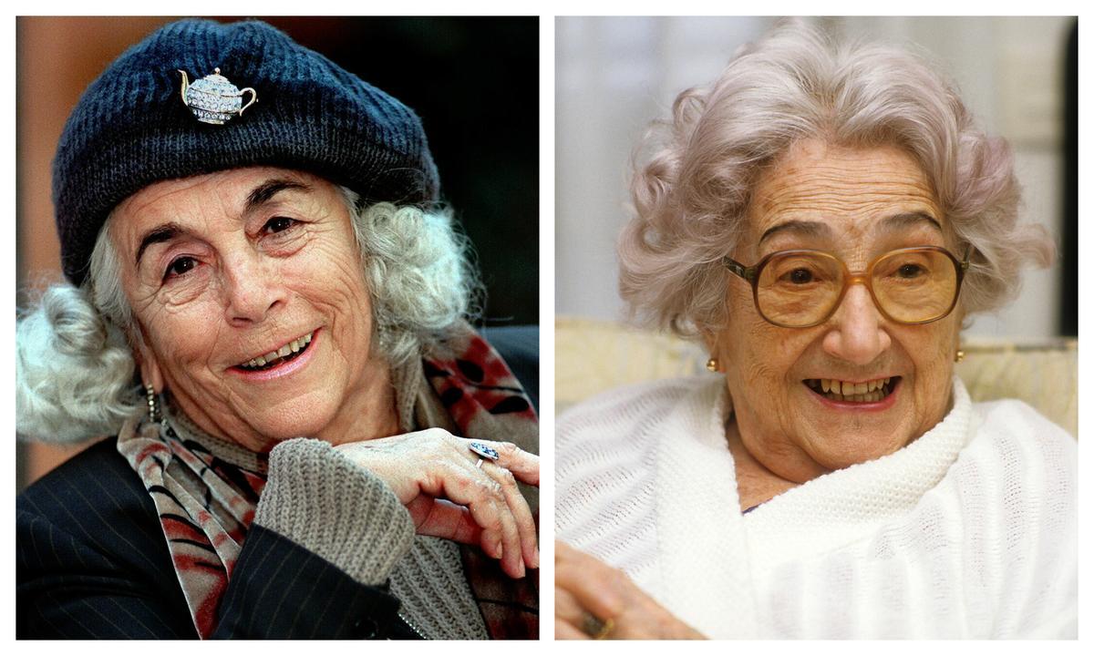 Carmen Martín Gaite y Rosa Chacel.