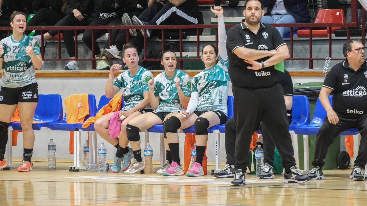 Joaquín Rocamora, durante un partido reciente en el pabellón Esperanza Lag.