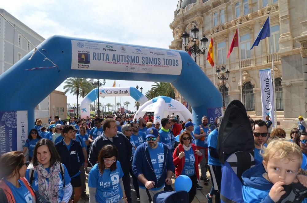 Marcha Autismo Somos Todos de Cartagena