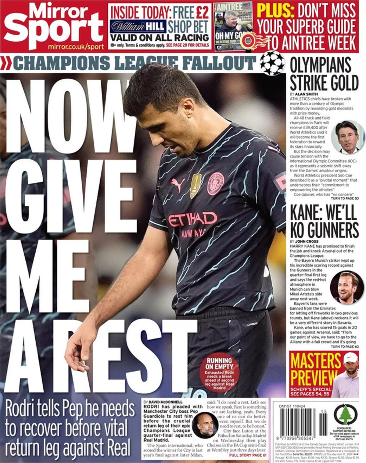 Las portadas de los periódicos deportivos de hoy, jueves 11 de abril Las portadas de los periódicos deportivos de hoy, jueves 11 de abril