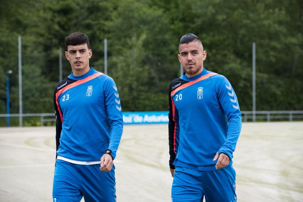 Entrenamiento del Real Oviedo