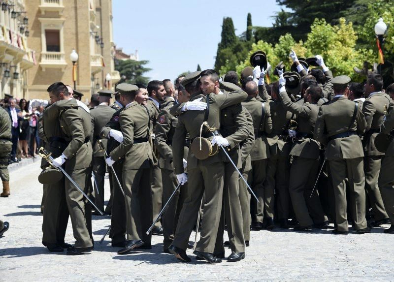 Visita de Felipe VI a la Academia General Militar de Zaragoza