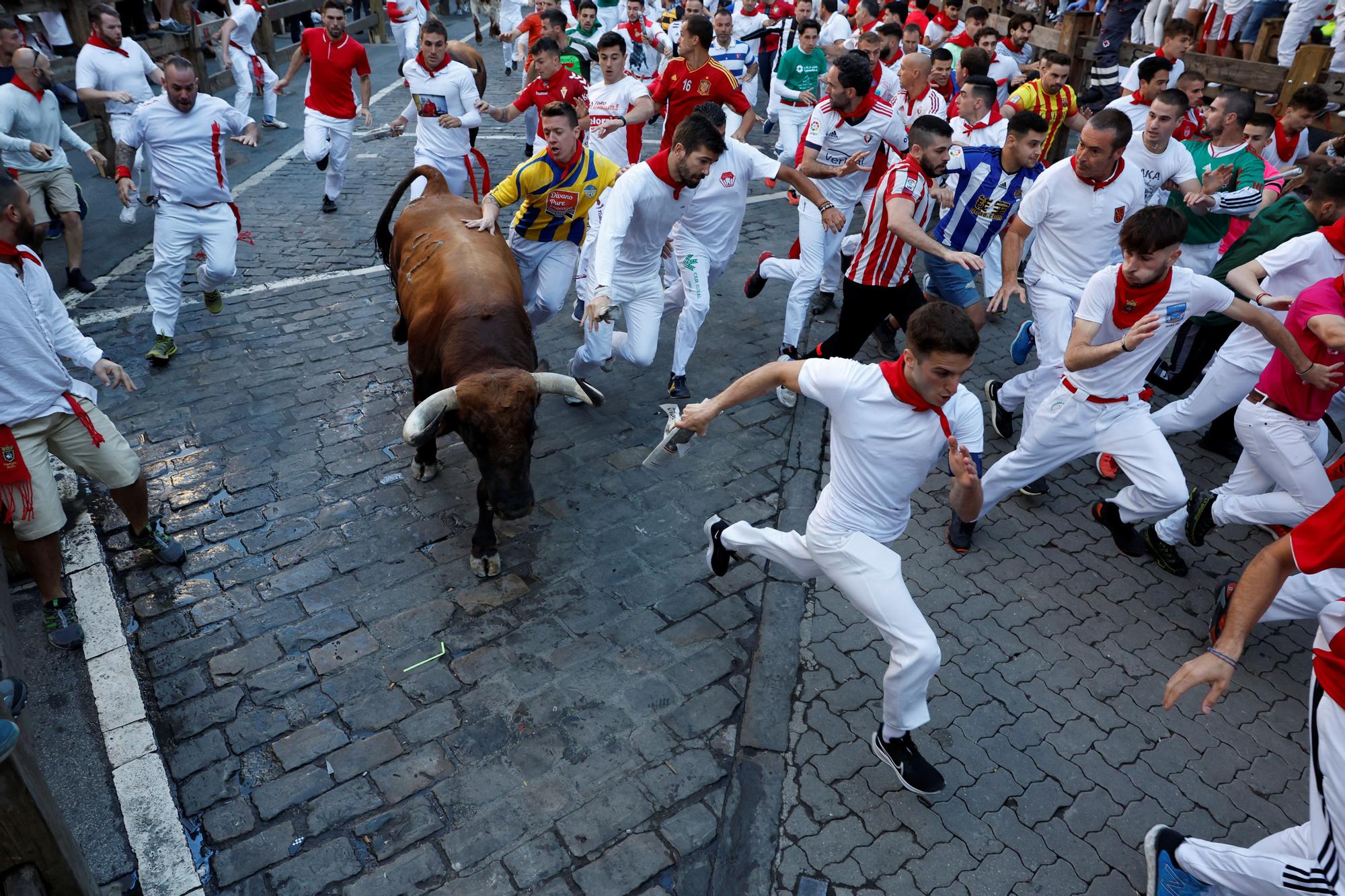 Quinto encierro de los Sanfermines 2022