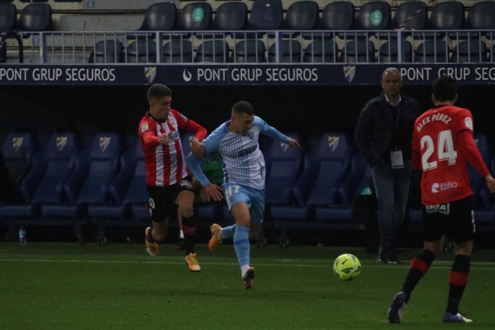 Partido de la Liga SmartBank: Málaga CF - Logroñés.