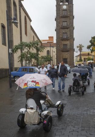 Primeras lluvias otoñales en La Laguna