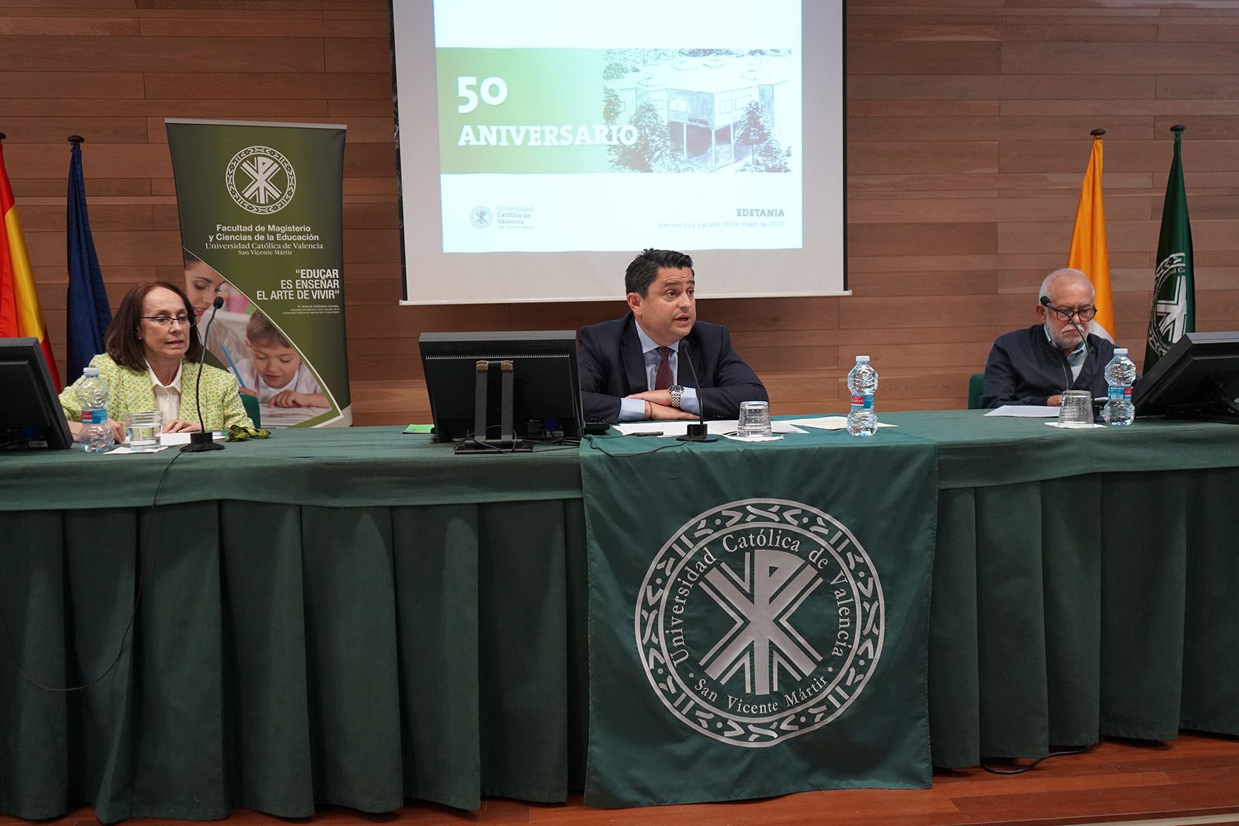 La Universidad Católica de València celebra los 50 de años de Edetania