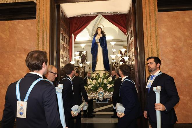 Las mejores imágenes de la procesión de la Purísima en Vila-real