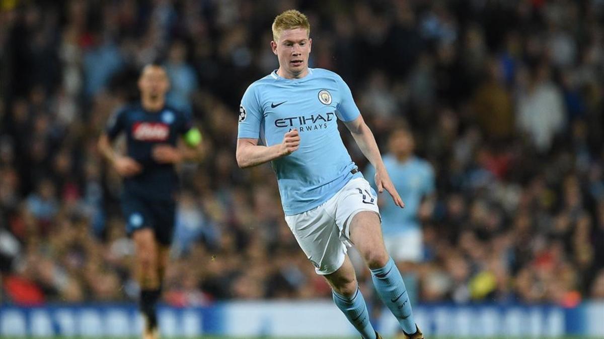 De Bruyne, en un partido del City esta temporada