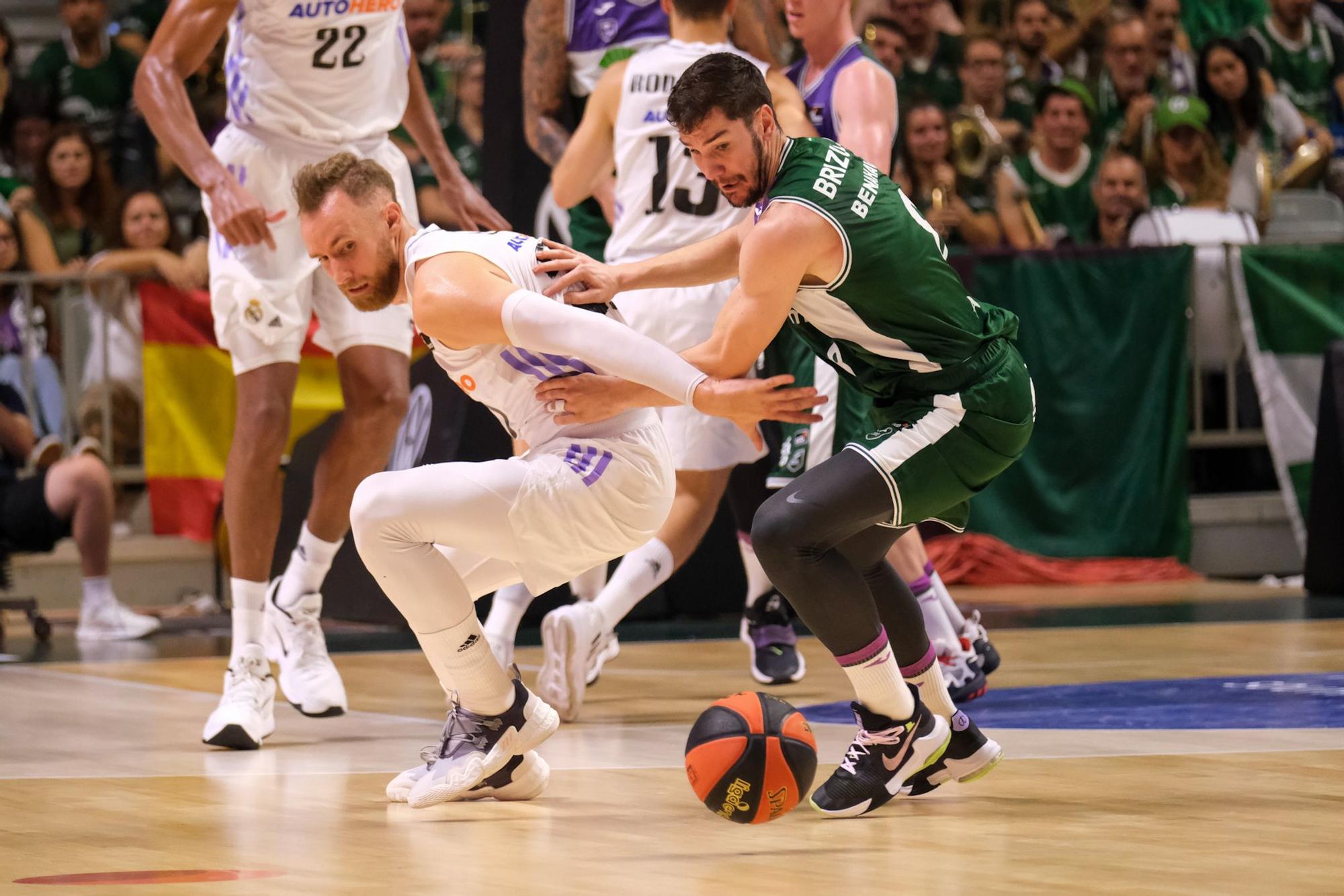 El Unicaja - Real Madrid de la Liga Endesa, en imágenes