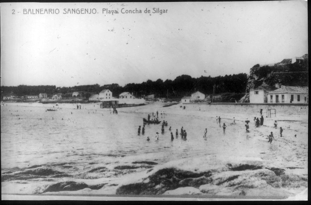 El Sanxenxo de las playas salvajes antes del bum del turismo