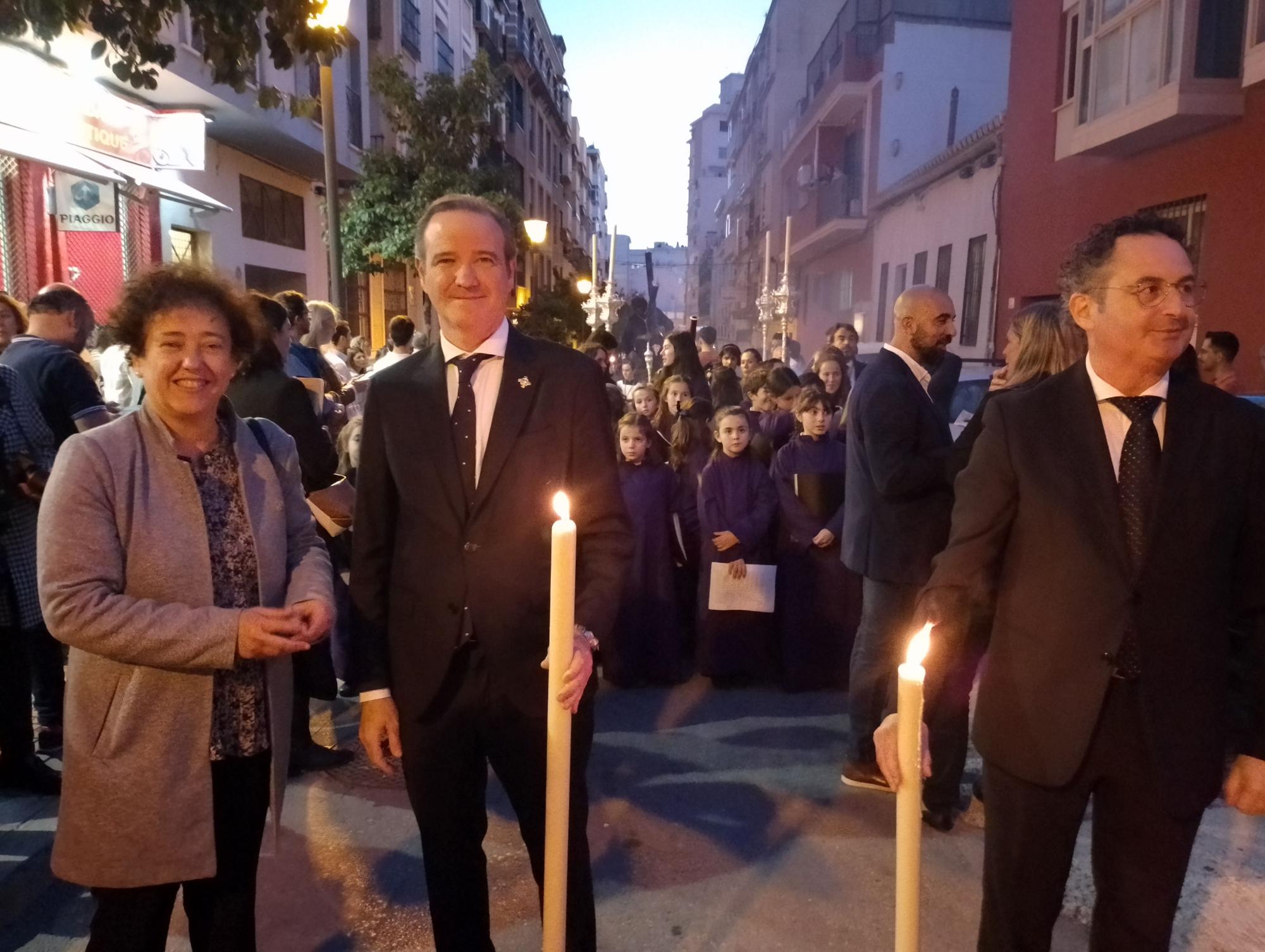 El Nazareno de los Pasos vuelve a presidir el vía crucis oficial de Málaga