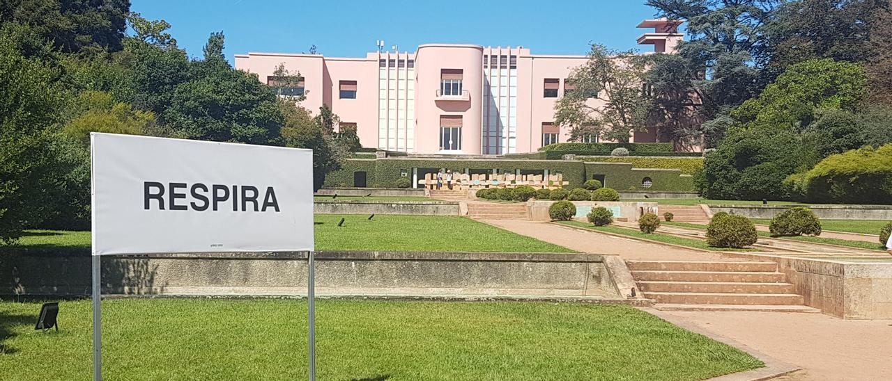 Vista de la Casa Serralves.