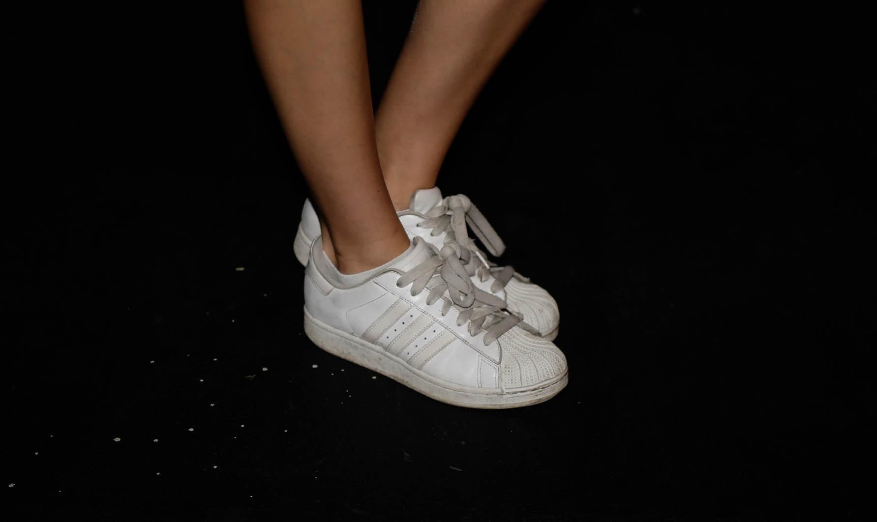 Street style Madrid Fashion week, sneakers