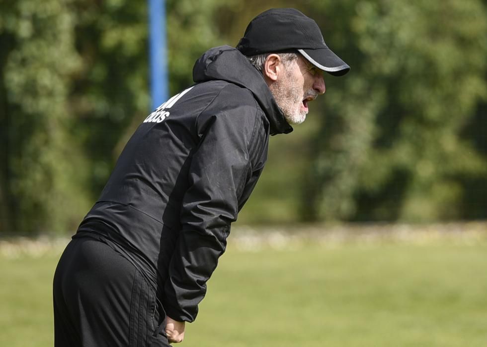 Entrenamiento del Oviedo