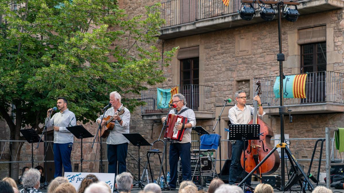 Les havaneres són un dels actes habituals al programa de la Festa Major de Santpedor