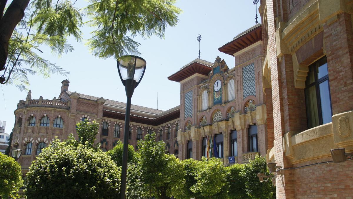 Fachada del rectorado de la UCO.