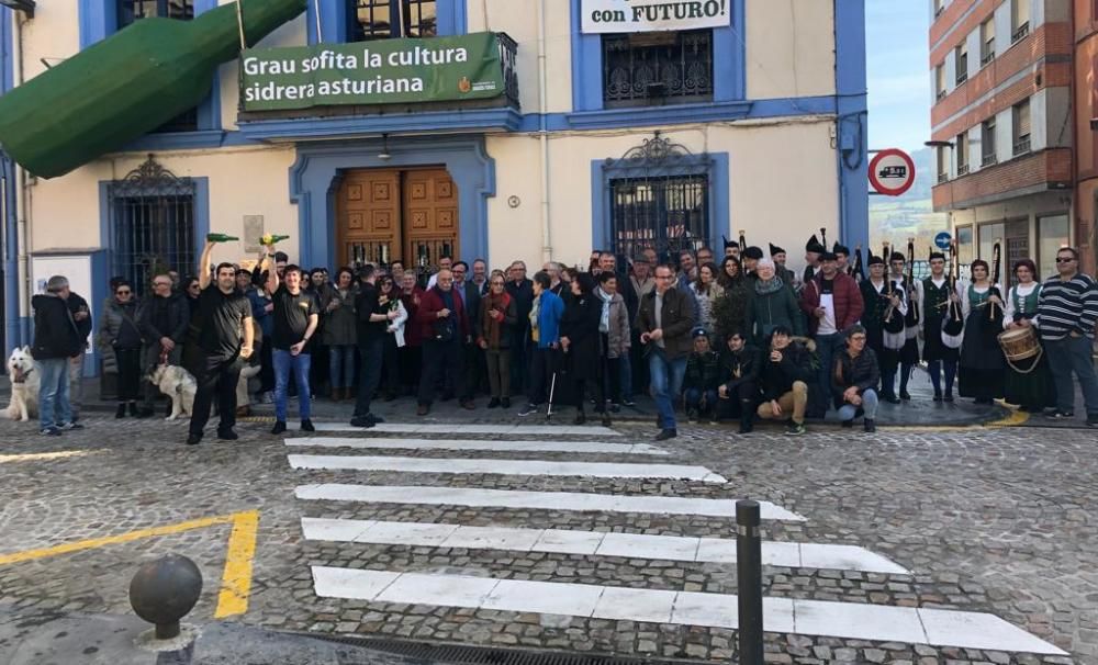 Grao apoya la cultura sidrera