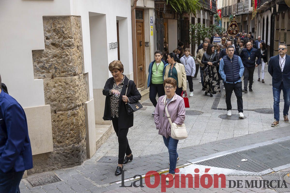 Cofradías y Hermandades de Semana Santa Peregrinan a Caravaca