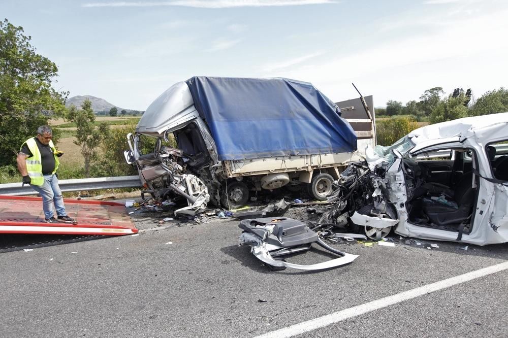 Accident mortal a la Tallada d'Empordà