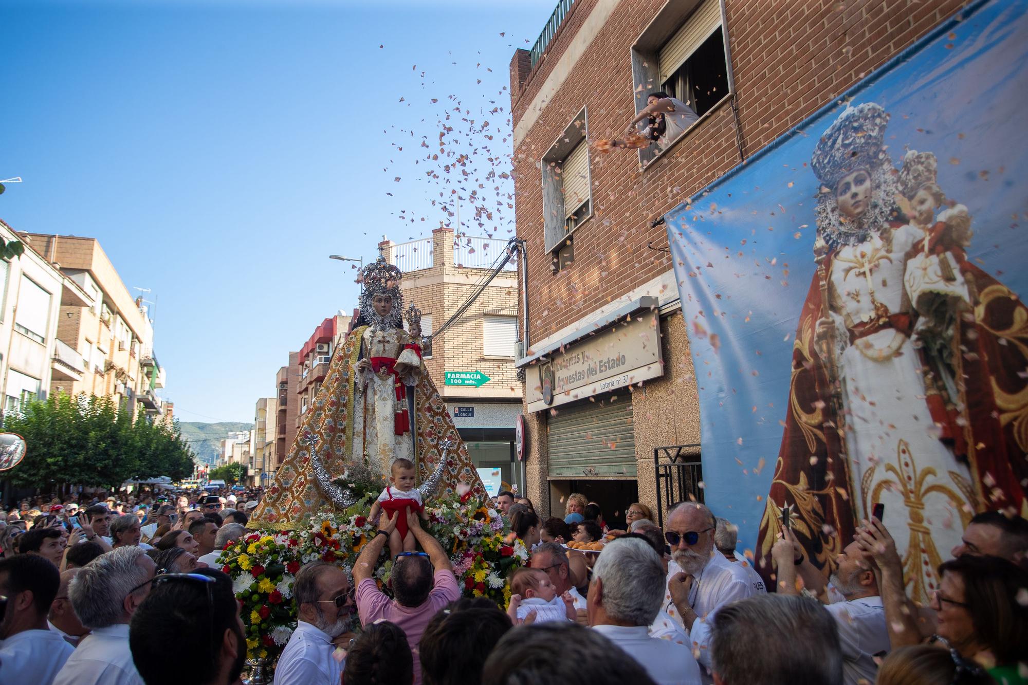 Las mejores fotos de la llegada de la Fuensanta a Murcia