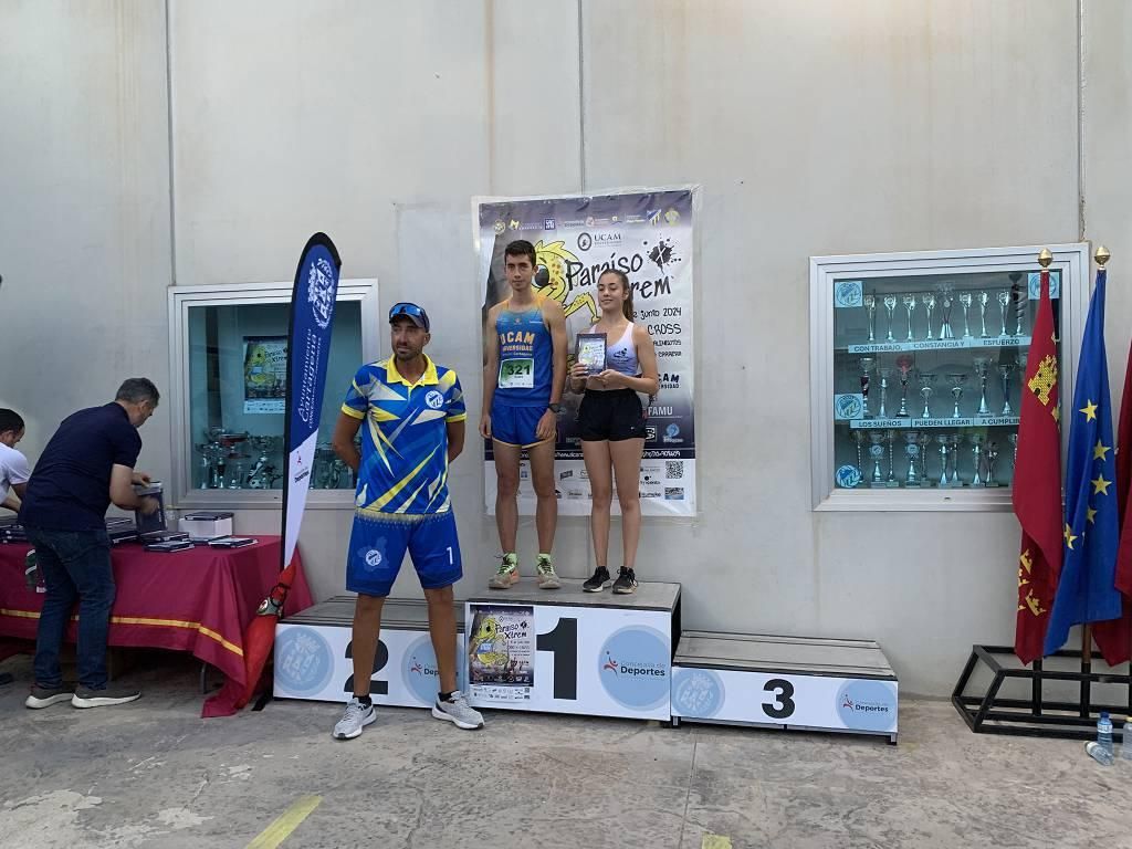 Entrega de premios del Cross Paraíso Xtreme