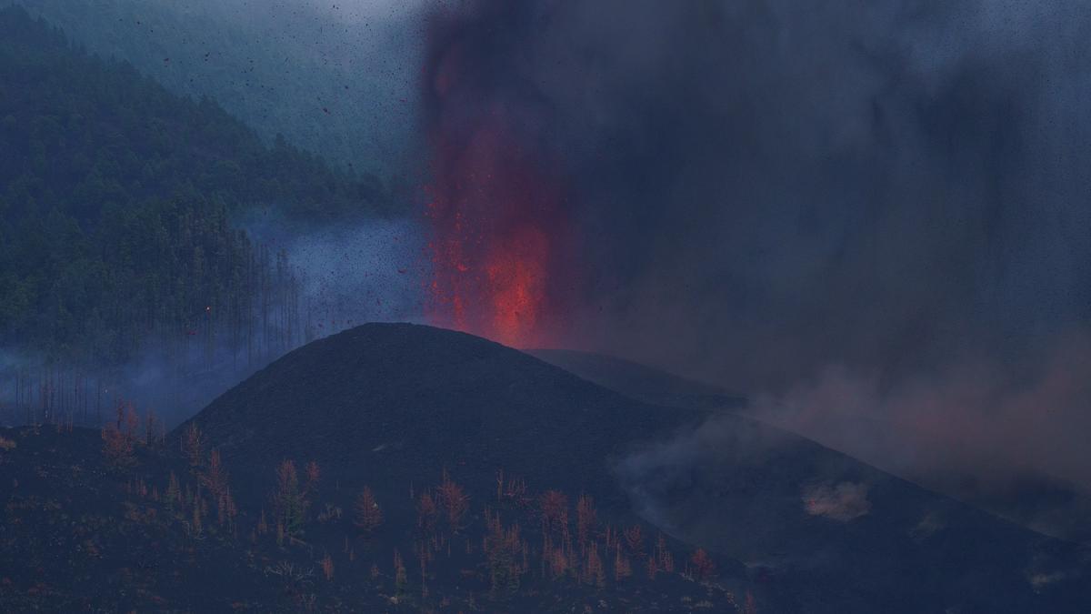 Las imágenes de la erupción volcánica en La Palma y sus devastadoras consecuencias