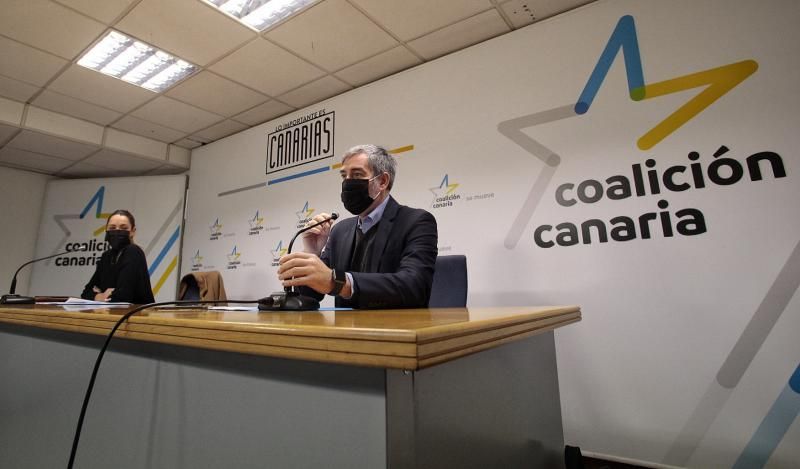 Fernando Clavijo presenta el Plan de Rescate Económico de Canarias