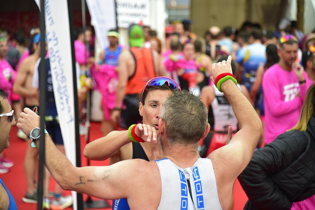 Llegada del triatlón de Fuente Álamo (I)