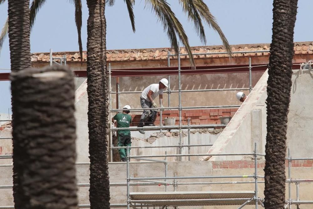 Obras de restauración del monasterio San Ginés de