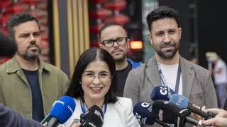 El Carnaval de Las Palmas estrena el espectacular escenario «Las Vegas» en sus bodas de oro