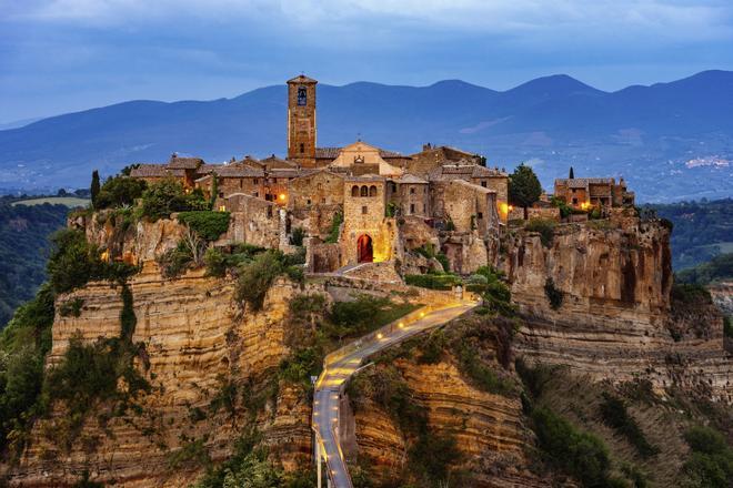 secretos italia, civita di bagnoregio