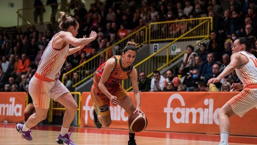 El Valencia BC pierde en los últimos minutos el primer punto de los cuartos de final (75-63)