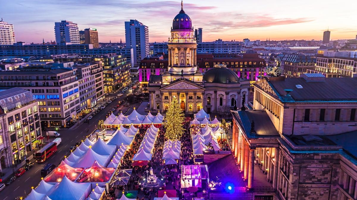 Mercado de Navidad en Berlín, Alemania