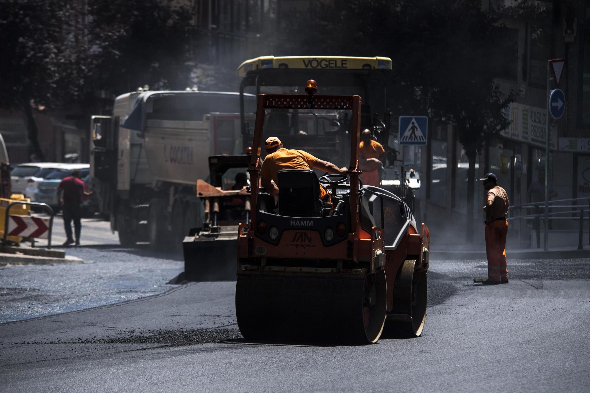 Obras en Ronda del Carmen