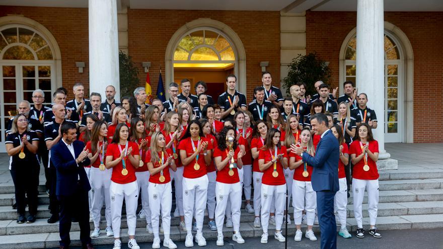 Pedro Sánchez: “En 2023 podemos decir con orgullo que somos campeonas del mundo”