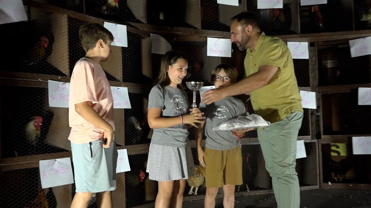 Un momento de la entrega de los premios.