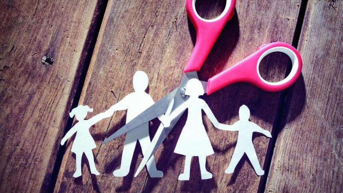 Los divorcios dan lugar a numerosos pleitos judiciales sobre las custodias o las visitas de los hijos.