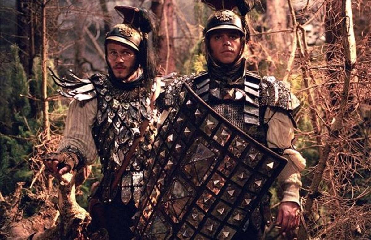 Heath Ledger i Matt Damon són els germans Jacob i Wilhem Grimm.