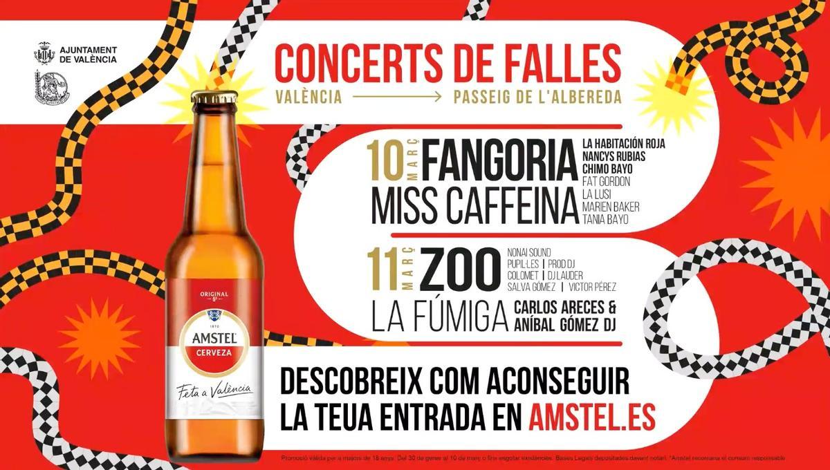 Cartel Concerts de Falles