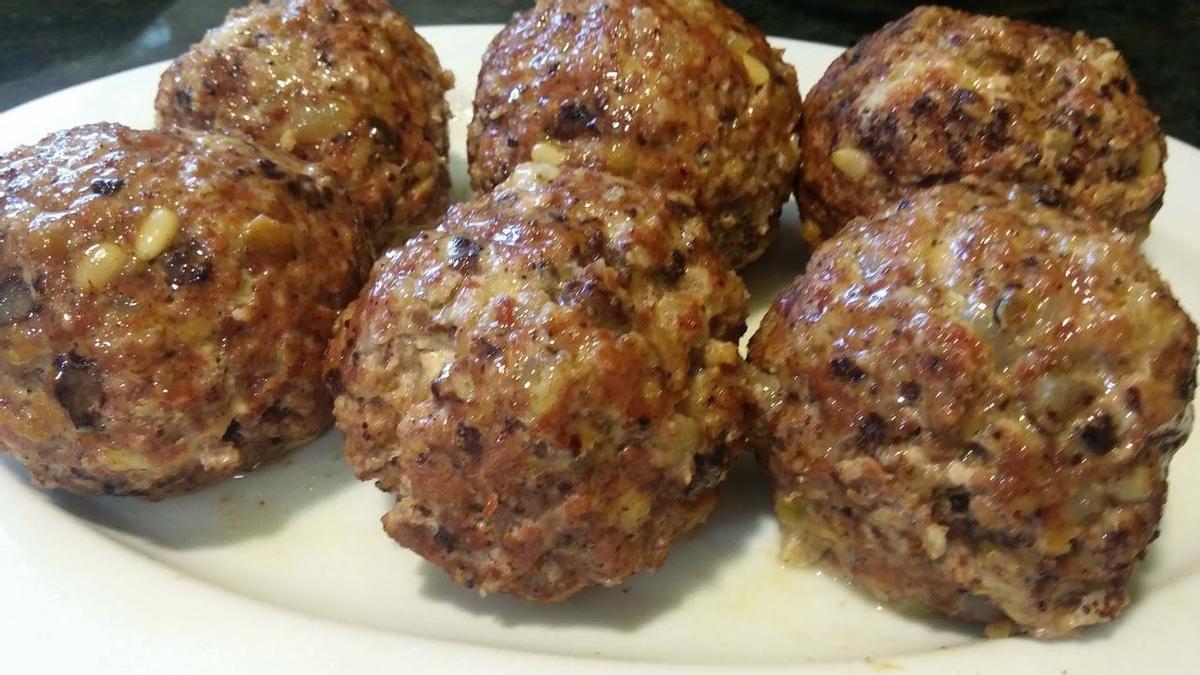 El uso de sangre fresca da un tono más oscuro a las 'pilotes', aunque no suele ser del agrado de todo el mundo.