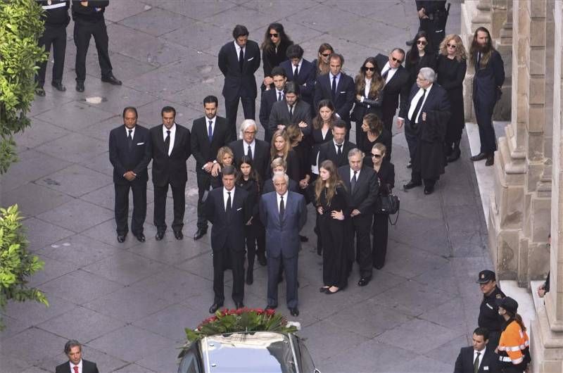 Fotogalería del funeral de la duquesa de Alba