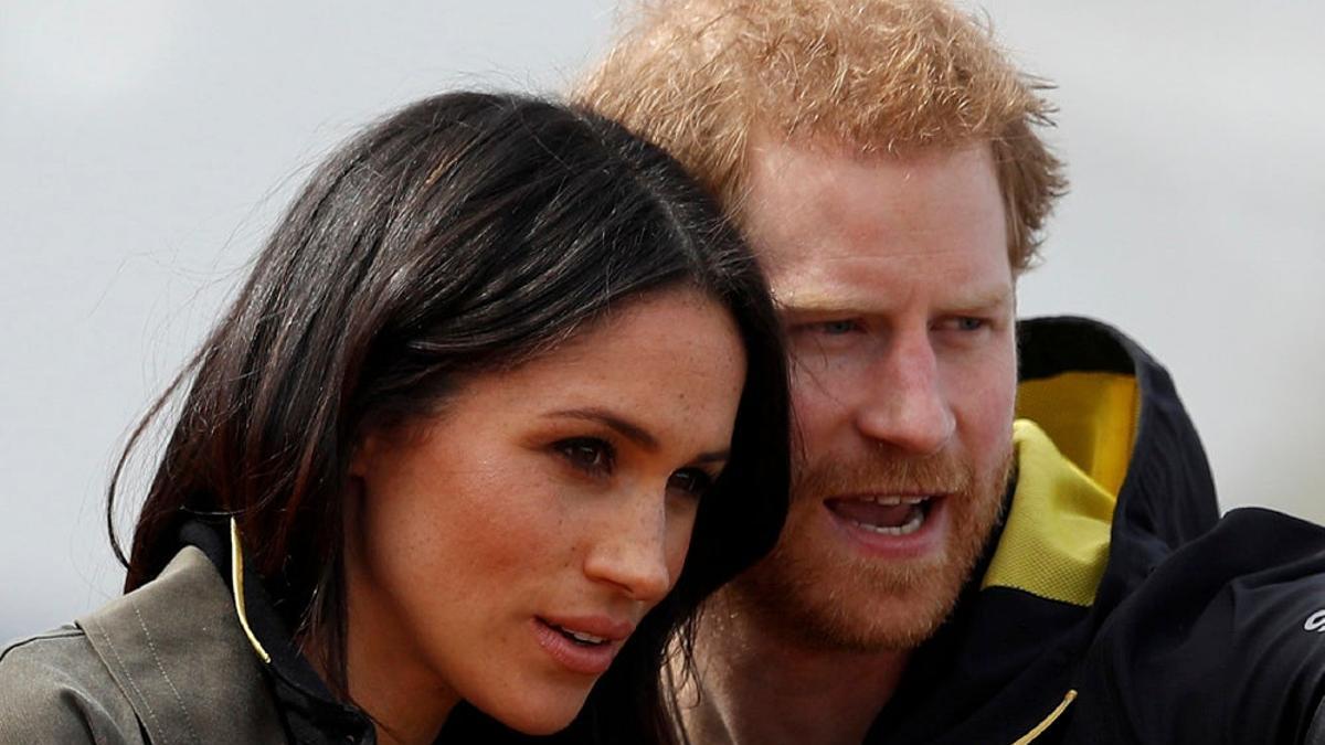 Meghan Markle y el príncipe Harry en los entrenamientos de los Invictus