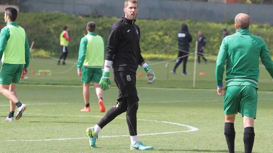 Jesús Reguillos, Limones, durante una sesión de entrenamiento esta temporada.