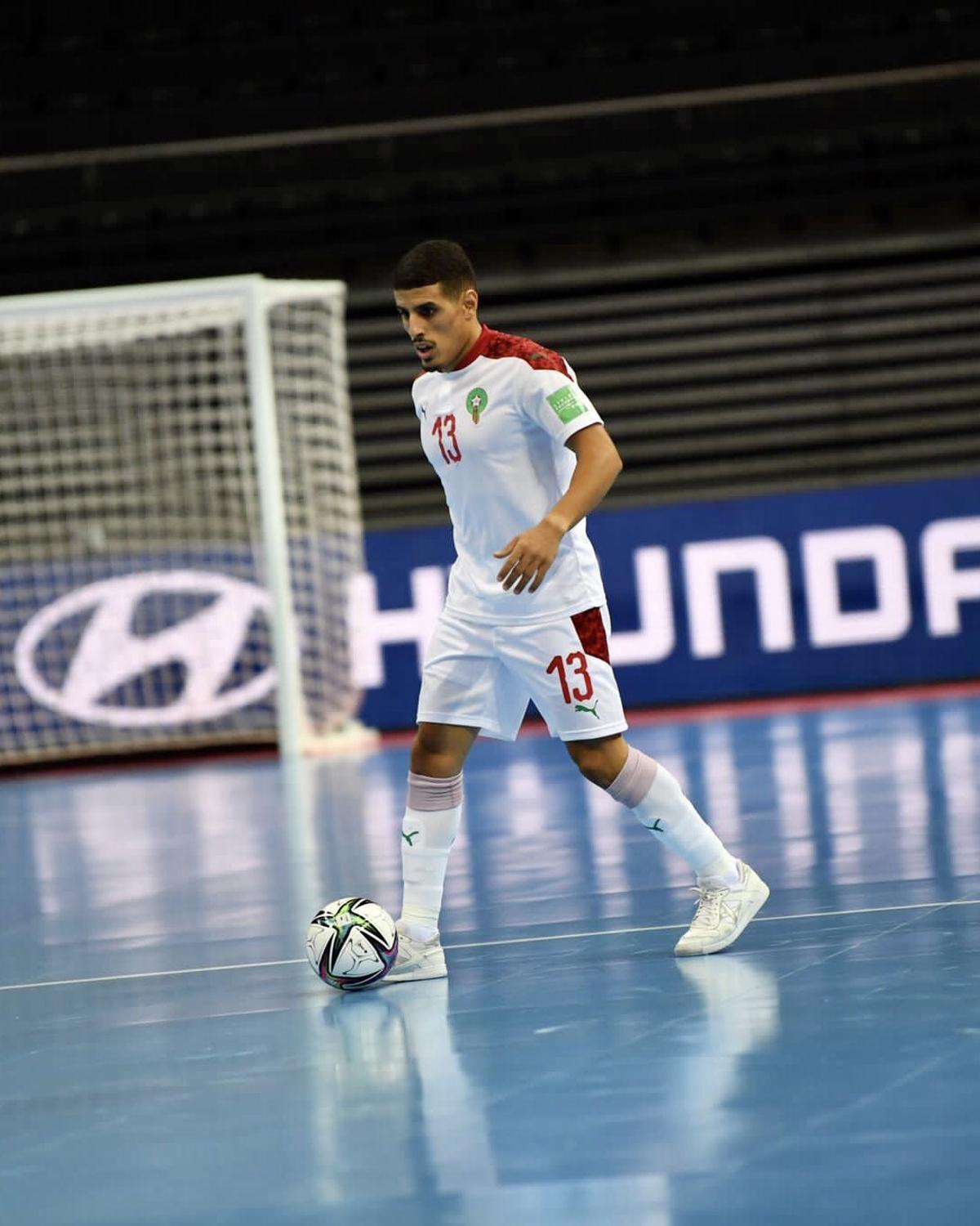 Hamza, jugador marroquí del Levante UD FS