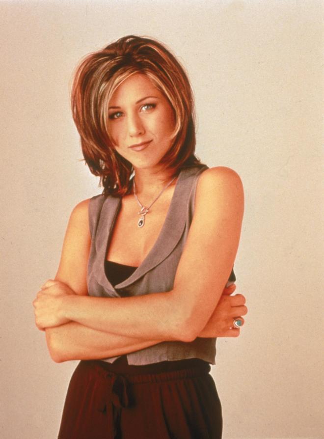 Jennifer Aniston y el personaje de Rachel Green en 'Friends'